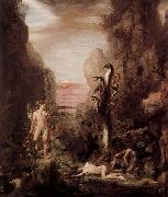 Gustave Moreau Herkules und die Lernaische Hydra France oil painting artist